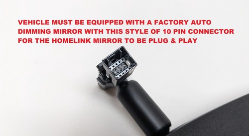 Gentex Homelink® Mirror Backlit Buttons PLUG&PLAY For 2015-2026 GMC Canyon - Picture 6 of 6