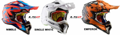 CASQUE LS2 MX470 SUBVERTER OFFROAD HELM Motocross Enduro Supermotard MX/SX