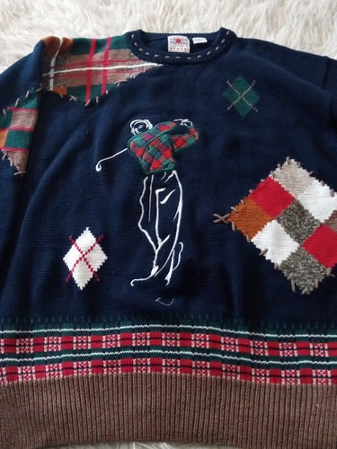 Cotton trend sweater Sports Vintage Sweater