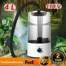 Reptile Fogger Terrariums Humidifier Fog Machine with 4L Tank Adjustable Hose