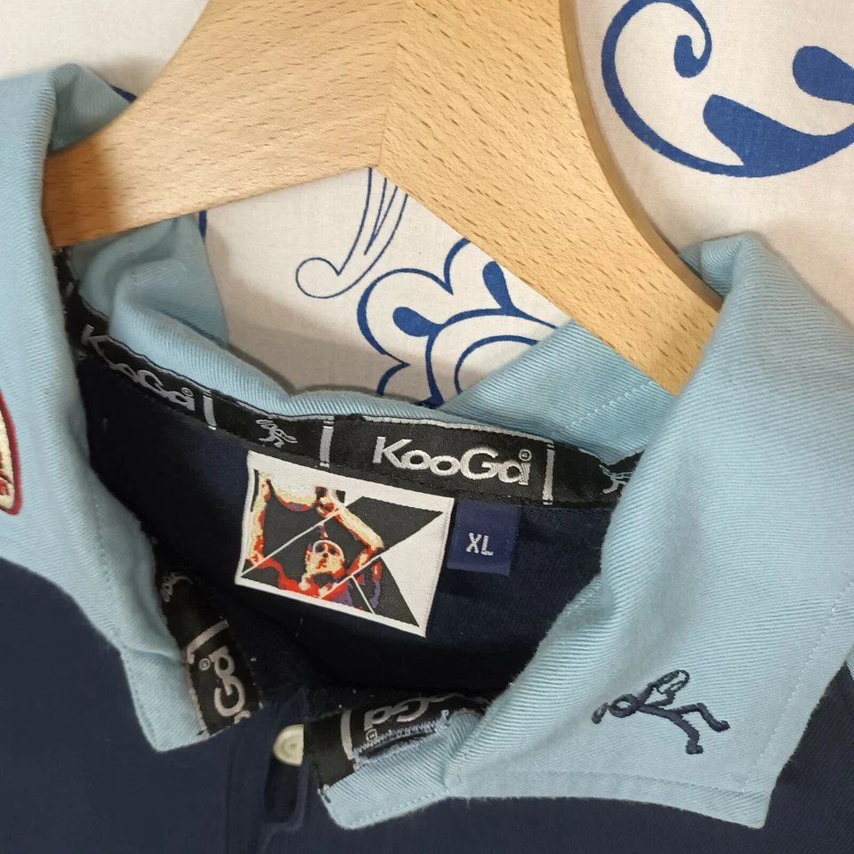 BELLISSIMA POLO RUGBY NORTHAMPTON RUGBY FOOTBALL CLUB POLO KOOGA TETLEY'S XL - Imagen 3 de 4