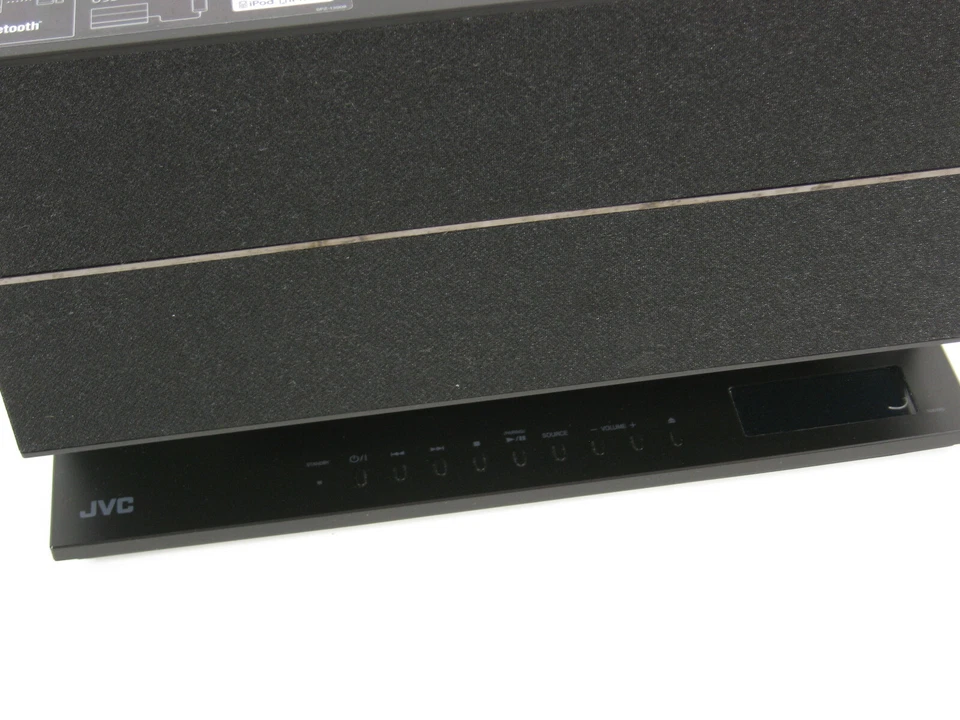 JVC NX-W5BE Design Audio-System schwarz Bluetooth USB CD Radio Klavierlackoptik - Bild 3 von 4