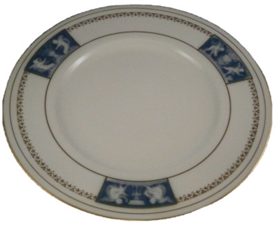 Minton Porzellan Pate-Sur-Pate Teller Englisches England