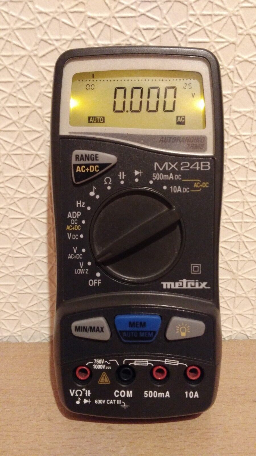 Multimètre Metrix MTX 203-Z