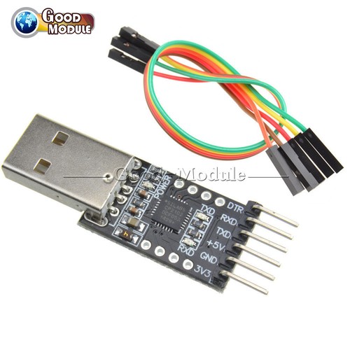 NEW CP2102 USB 2.0 to UART TTL 6PIN Module Serial Converter Free Cables GM - Picture 2 of 3
