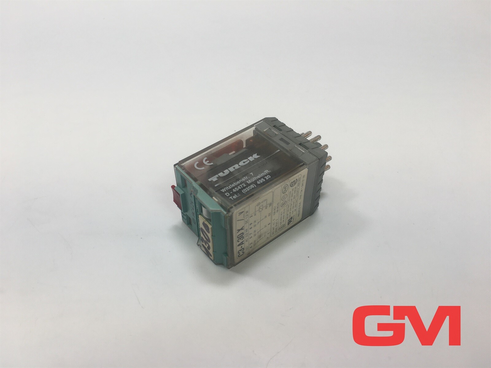 Releco Turck MR-C Monostable Relay C3-A30X/AC24V Plug Relay