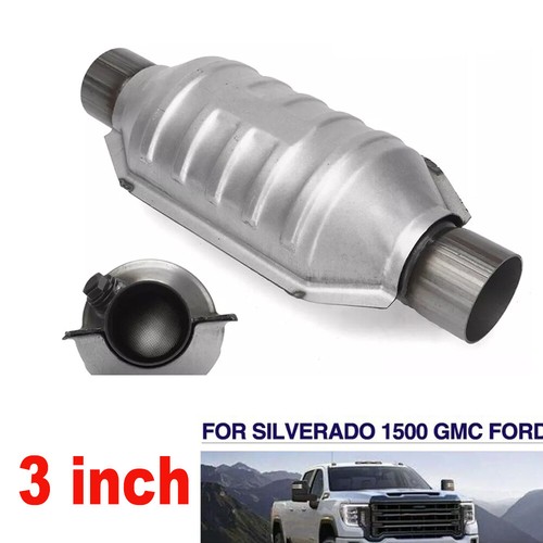 For Chevy Silverado 1500 GMC Ford 3" Catalytic Cat Converter Weld-on Heat Shield