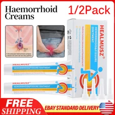 Herbal Hemorrhoids-Ointment Cream Internal Piles External Anal Fissure Treatment