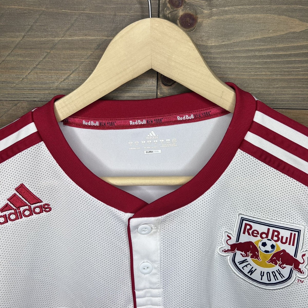 Adidas New York Red Bulls 2010 MLS Home Soccer Kit Jersey ATV003