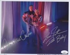 American Gladiators Nitro & Ice photo signed by Dan Clark & Lori Fetrick JSA COA