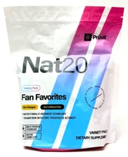 Pruvit Keto Nat 20 Ketones Variety Pack Fan Favorites - 20 Packets EXP: 2/2026