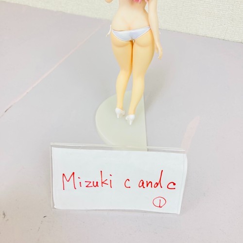 Super Sonico with Pochaco Figure No Box Bikini White Girl Anime Manga Kawaii - Picture 15 of 24