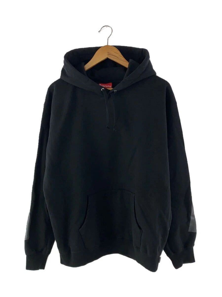 Sweat à capuche Supreme M coton noir occasion