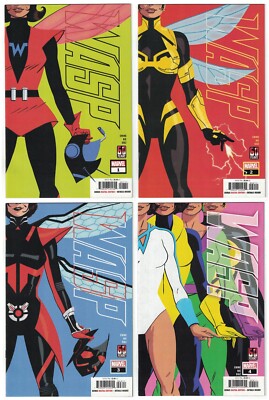 WASP 1 2 3 4 Set (Marvel - 2023) Janet and Nadia team up! 60th celebration! NM