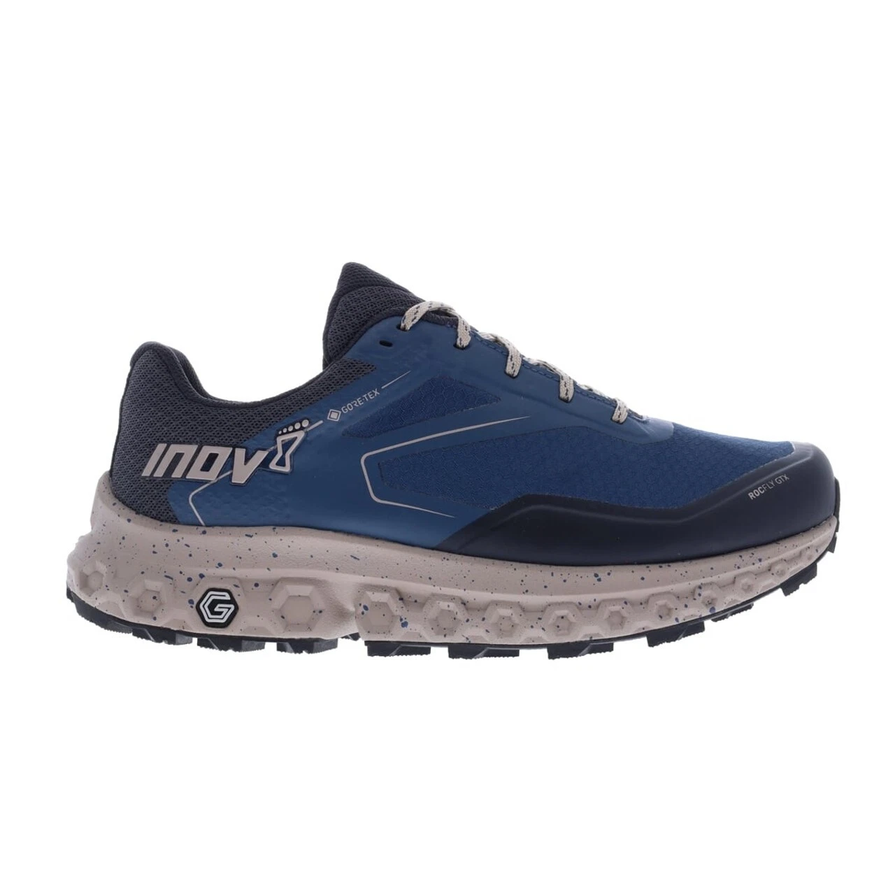 Inov8 Men's RocFly G 350 GTX Blue/Navy/Taupe Shoes
Opens in a new window or tab