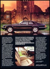 1985 Jaguar XJS XJ-S - Powerful - Vintage Advertisement Car Print Ad D127