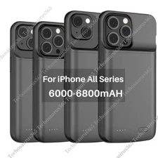 External Battery Charger Case Power Bank Charging Cover For iPhone 14 13 12 11 8