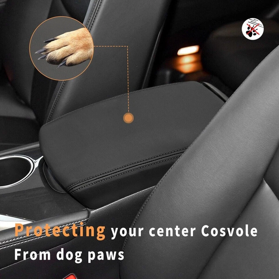 Cubierta reposabrazos consola central para Infiniti Q50 2014-2024 accesorios moldura Foto 4 de 4