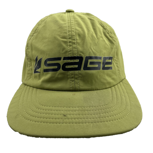 Sage Fly Fishing Hat Cap Men's Green Richardson Strapback Performance Gorpcore