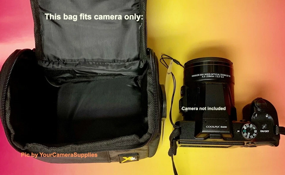 SOLO ESTUCHE BOLSA PARA CÁMARA CANON POWERSHOT SX510 SX70 HS SX700 SX50 HS G16 G1 S120 Foto 3 de 4