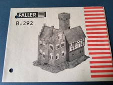 FALLER B-292 - Burg - Aufbauanleitung - 10x60 cm
