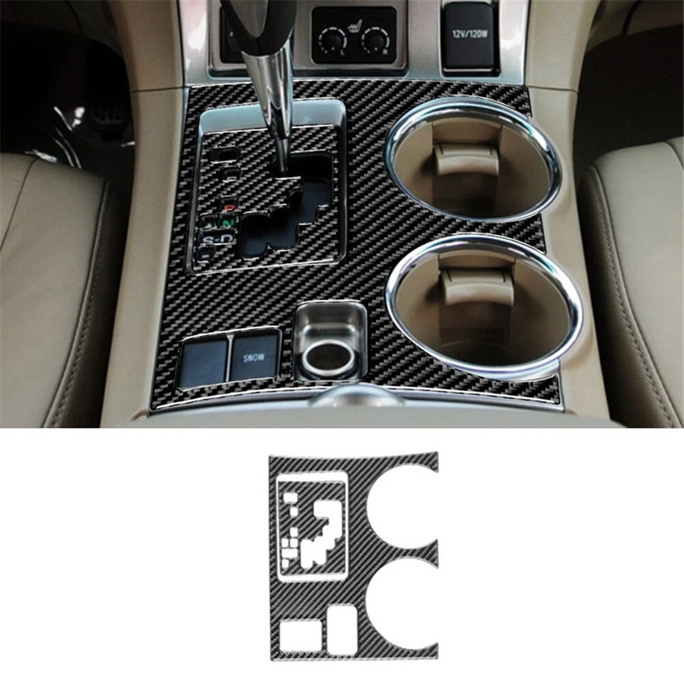 Carbon Fiber Interior Full Set Trim Cover For Toyota Highlander 2008-2013 - Image 3 of 4