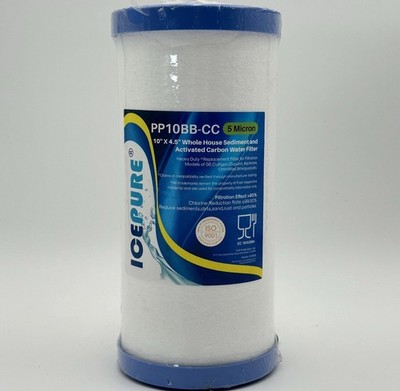 IcePure PP10BB-CC 10'' x 4.5'' Whole House Water Filter 5 Micron New