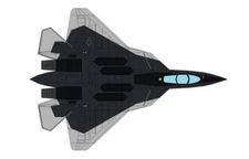 Sukhoi XF70 XF-70 Aggressor Firefox Desktop Wood Airplane New Model Large 1/48