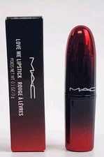 MAC COSMETICS LOVE ME LIPSTICK 3 G / .1 OZ FULL SIZE NIB Shamelessly Vain