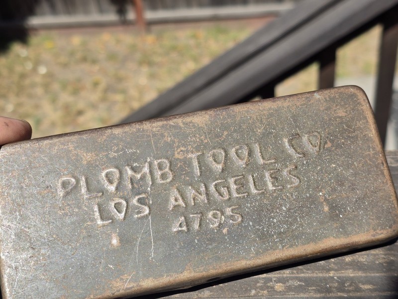 Vintage Plomb 1/4 Dr. Socket Set, 8, & 6 Pt. sockets in Los Angeles Box  
