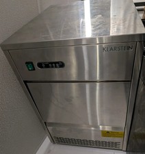 Klarstein Commercial Ice Maker Machine 26kg/24h Stainless Steel Ice Cube Maker