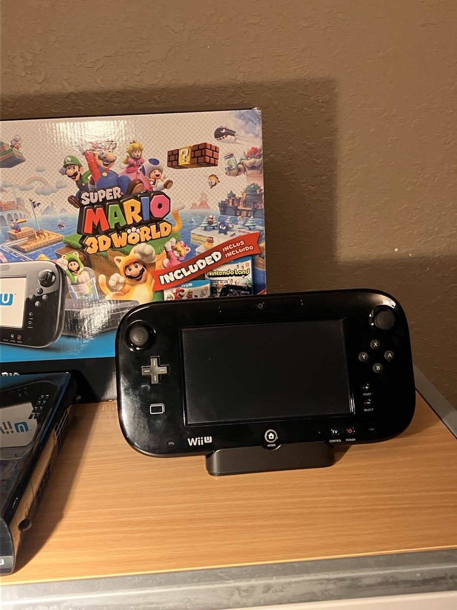 Nintendo Wii U Black 32GB Complete In Box Deluxe Edition | eBay