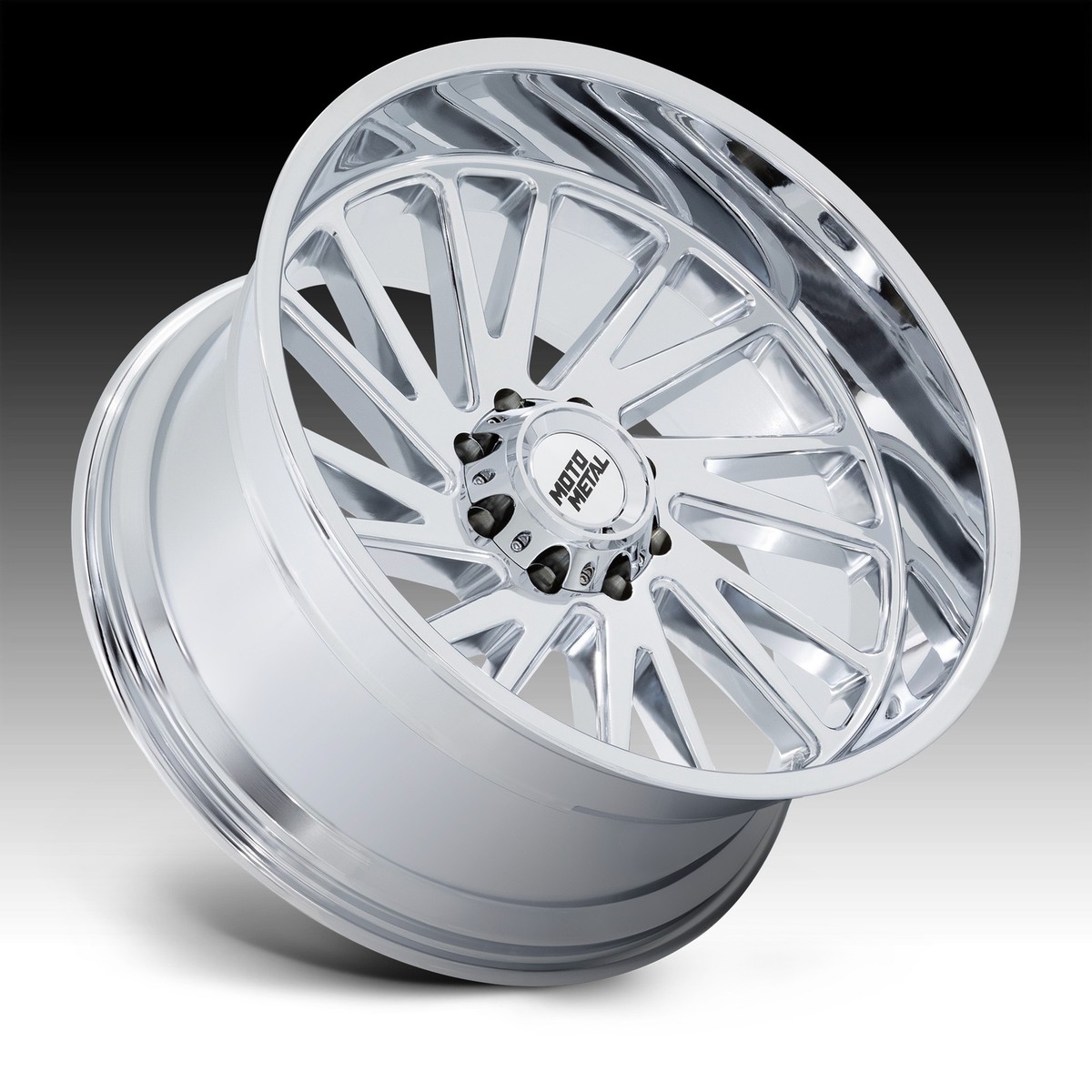 4/Moto Metal MO811 Combat Chrome 22x12 6x135 -44mm
