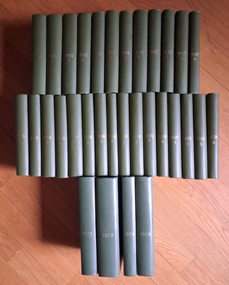 Dokumentation über die östlichen Länder. 11 Bände gebunden. CESES 1965-1975