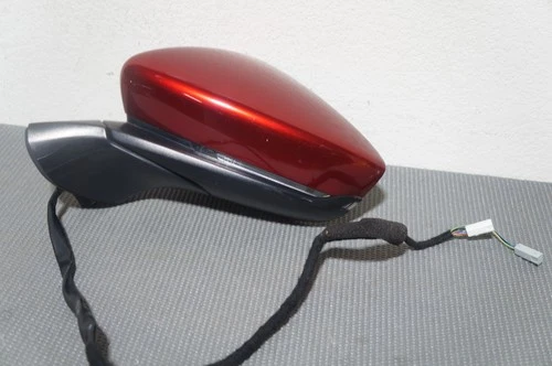 2019-2023 MAZDA 3 OEM LEFT HAND DRIVER SIDE MIRROR POWER RED BLIND SPOT