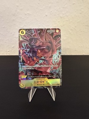One Piece TCG Nico Robin OP09-107 Alt Art R Japanese Emperors In The New World