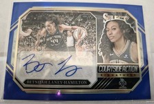 2024 Select WNBA Betnijah Laney Hamilton Courtside Action Auto Blue /49