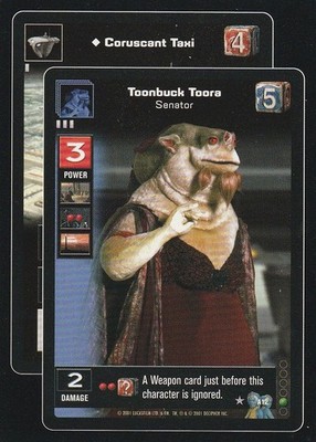 Toonbuck Toora, Senator/Coruscant Taxi - Young Jedi Reflections - Young Jedi