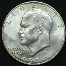 Random Year Eisenhower 40% Silver Dollar