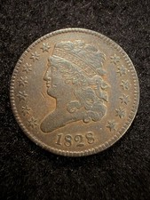 1828 Classic Head Half Cent 13-stars Xf Sharp Original Without Issues 1828 Classic Head Half Cent 13-stars Xf Sharp Original Without Issues