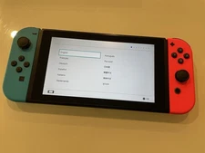 Nintendo Switch 32GB Handheld Console - Neon Red/Neon Blue