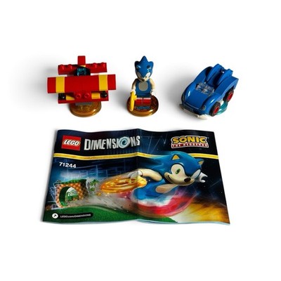 LEGO Dimensions Sonic the Hedgehog Level Pack The Tornado Sonic Speedster 71244