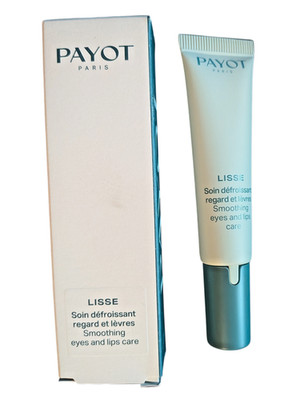 PAYOT Paris Lisse Smoothing Eye & Lip Care Anti-Wrinkle Cream 15ml New Boxed *AA