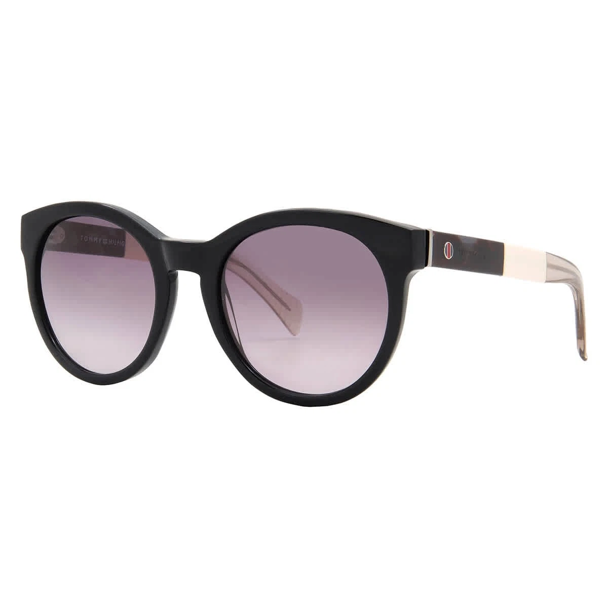 Tommy Hilfiger Black Oval Sunglasses for Women for sale | eBay