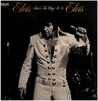 LP Elvis Presley Thats The Way It Is GATEFOLD + ATTACHED BOOKLET JAPAN