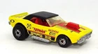 LESNEY MATCHBOX NO. 1 DODGE CHALLENGER YELLOW