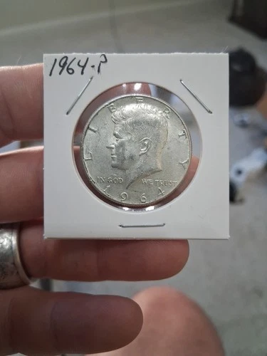 1964  Kennedy Half Dollar 90% Silver Combined Shipping