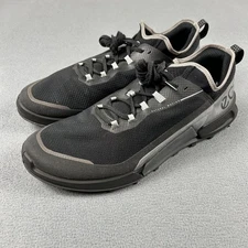 ECCO Biom 2.1 Natural Motion Shoes Mens 11 Black Gray Mountain Trail Hiking