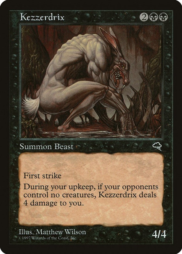 Kezzerdrix #139 (HP) Tempest (TMP) MTG