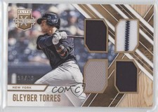 2017 Elite Extra Edition Quad Materials Holo Gold 92/99 Gleyber Torres uk2